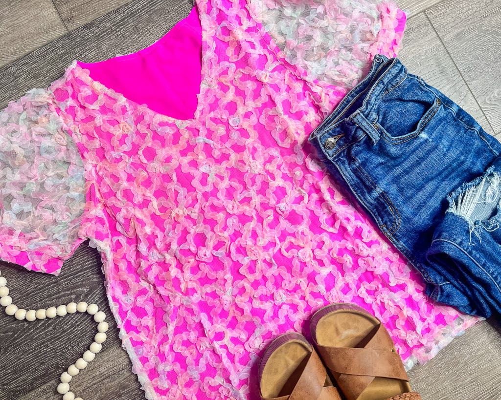 RTS: The Sierra Pink and Sheer Top