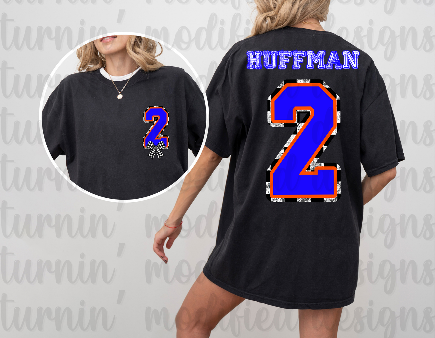 Custom Last Name W/ Custom Number