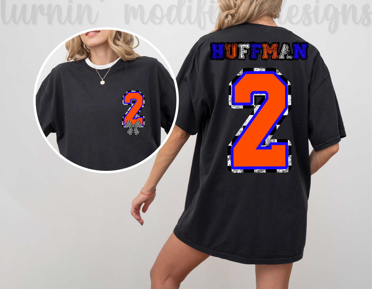 Custom Last Name W/ Custom Number
