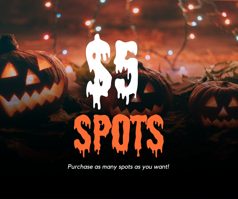 Halloween Mystery Raffle 1-20