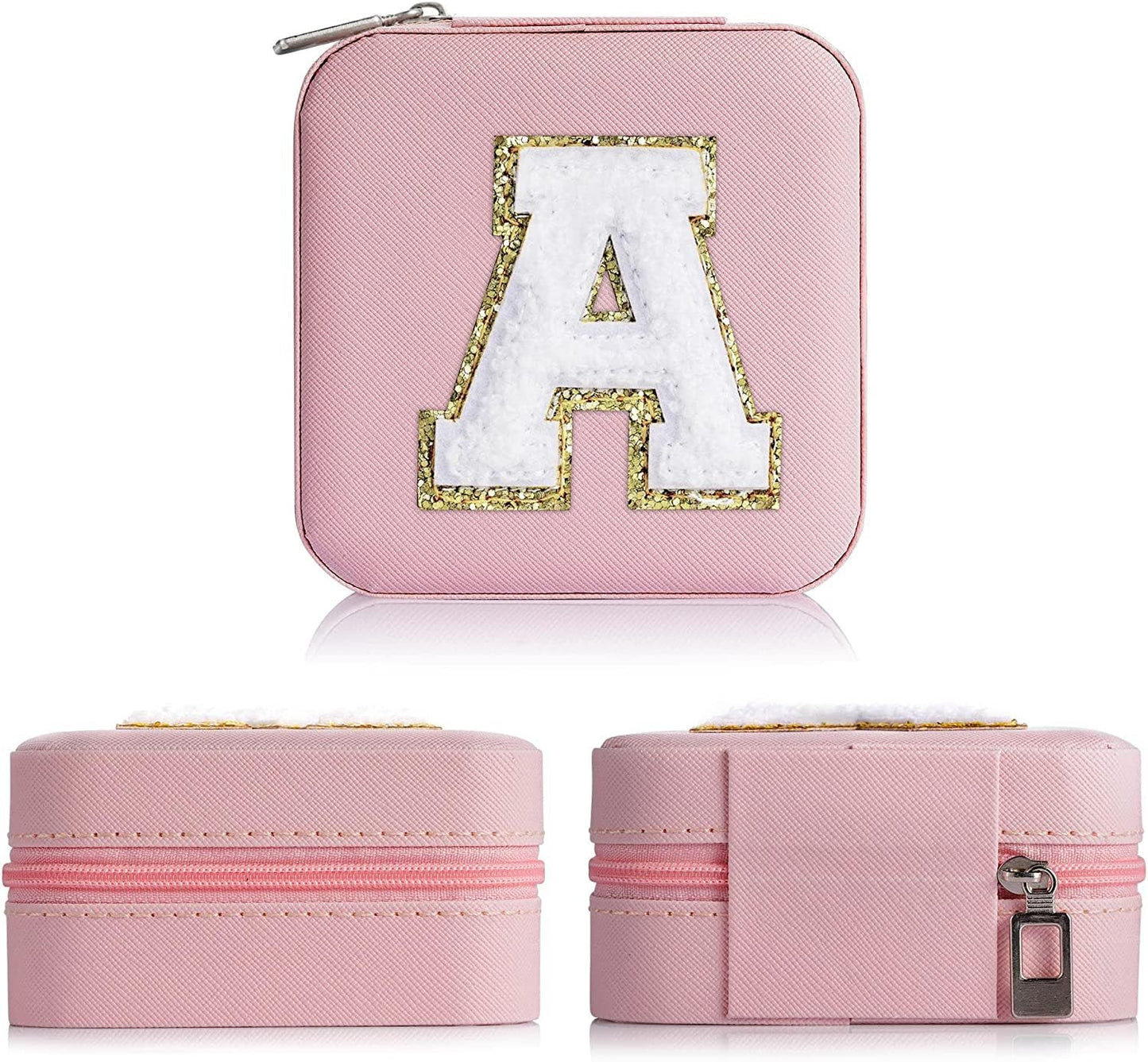 RTS: University Chenille Letter Jewelry Box