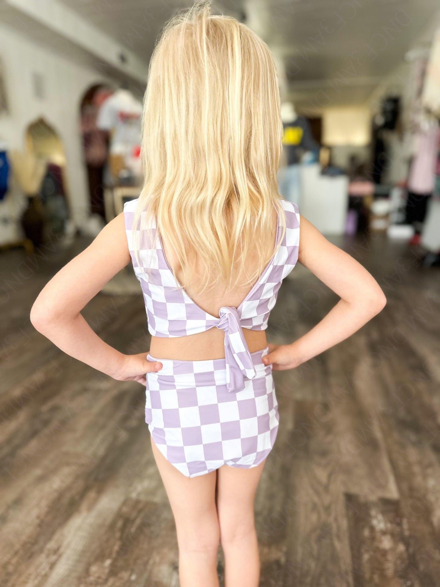 RTS: Kai Checkered Reversible Swim