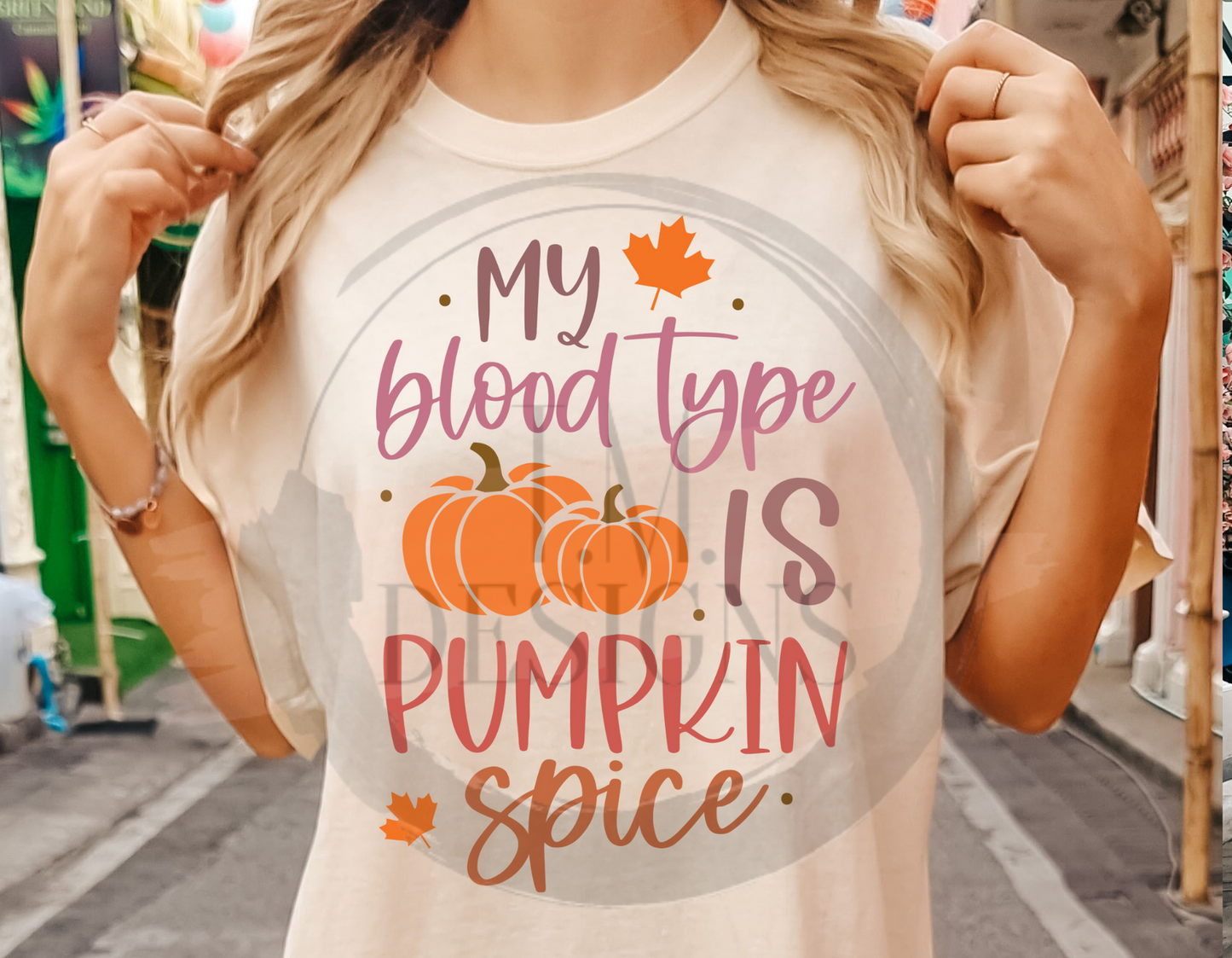 Blood Type Pumpkin Spice