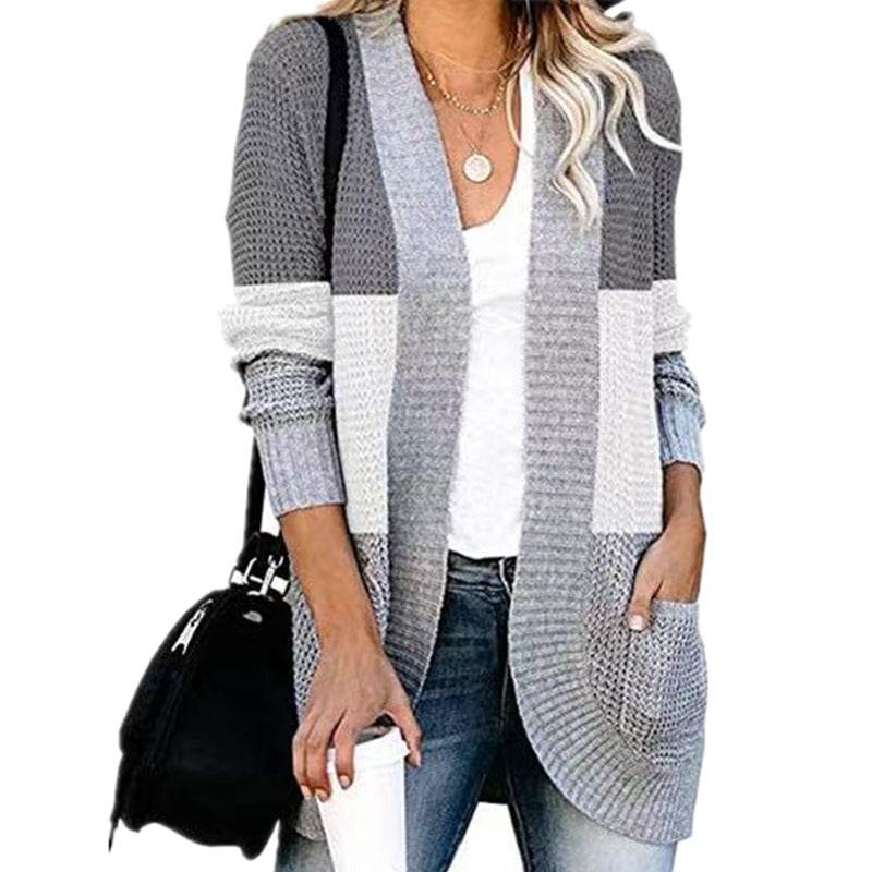 RTS: Zora three tone cardigan