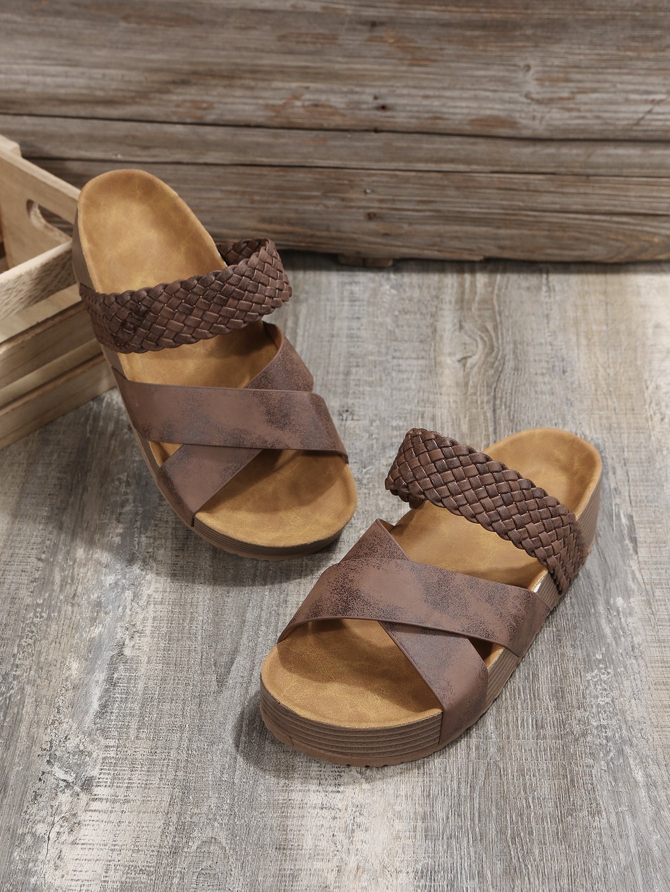 RTS: The Cross Over Slip on Sandal