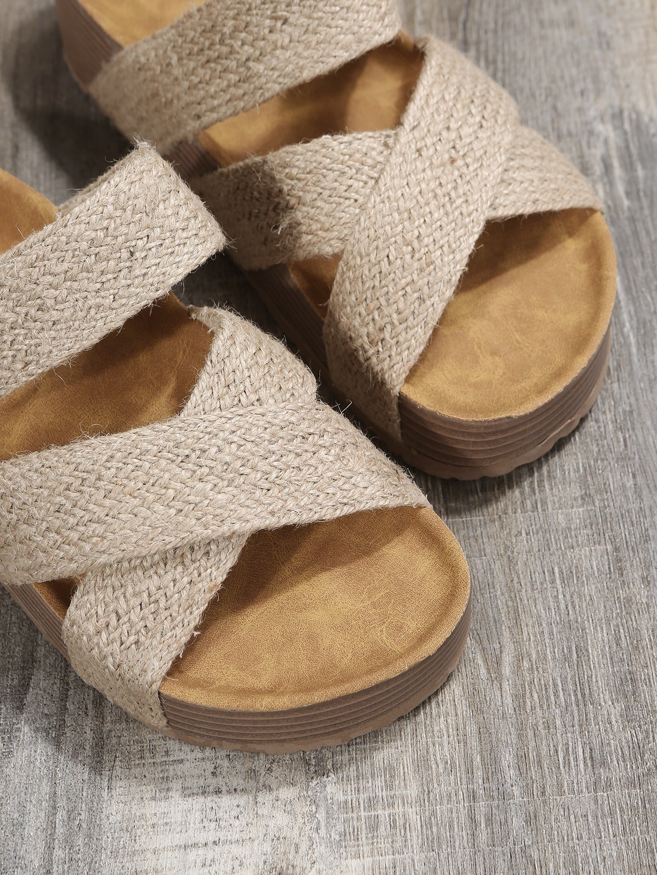RTS: The Cross Over Slip on Sandal