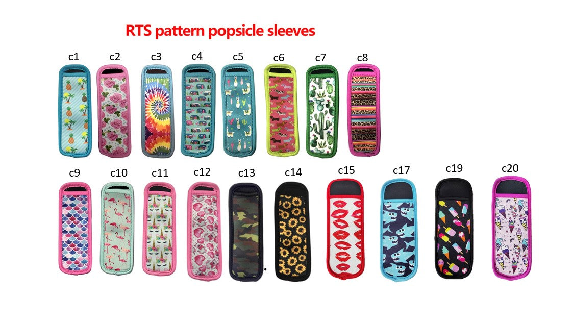 RTS: Neoprene Popsicle Holders