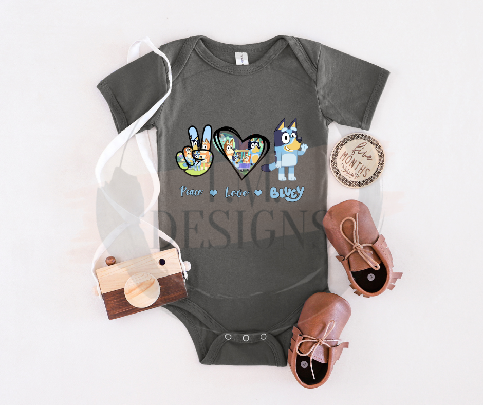 Peace Love Bluey