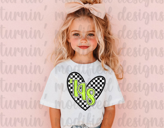 Heart W/ Number
