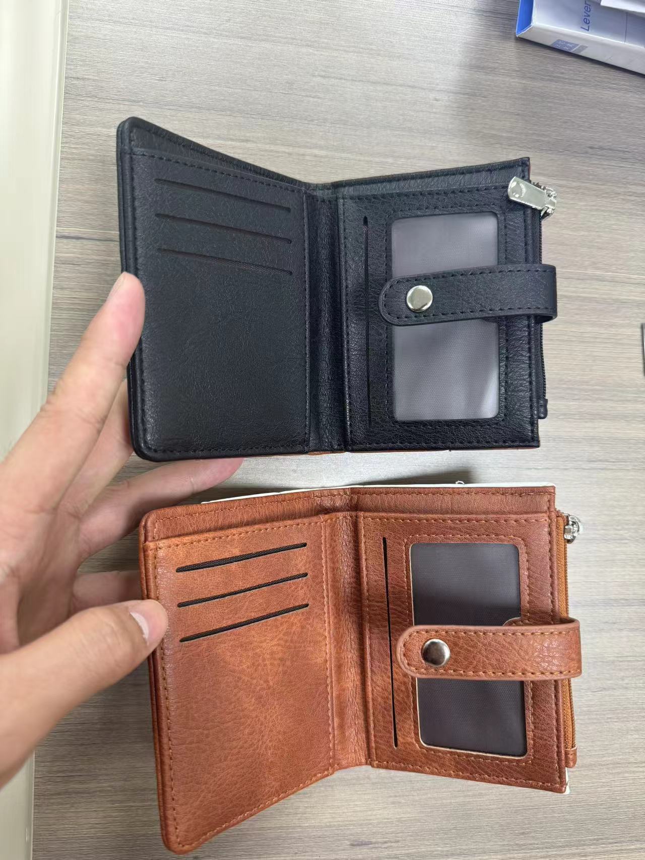 PREORDER: Quilted or Checker Vegan Leather Wallets 5.27.25