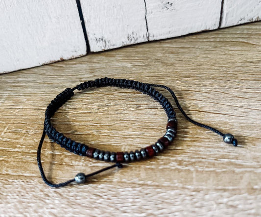 RTS: Morse Code "brave" bracelets