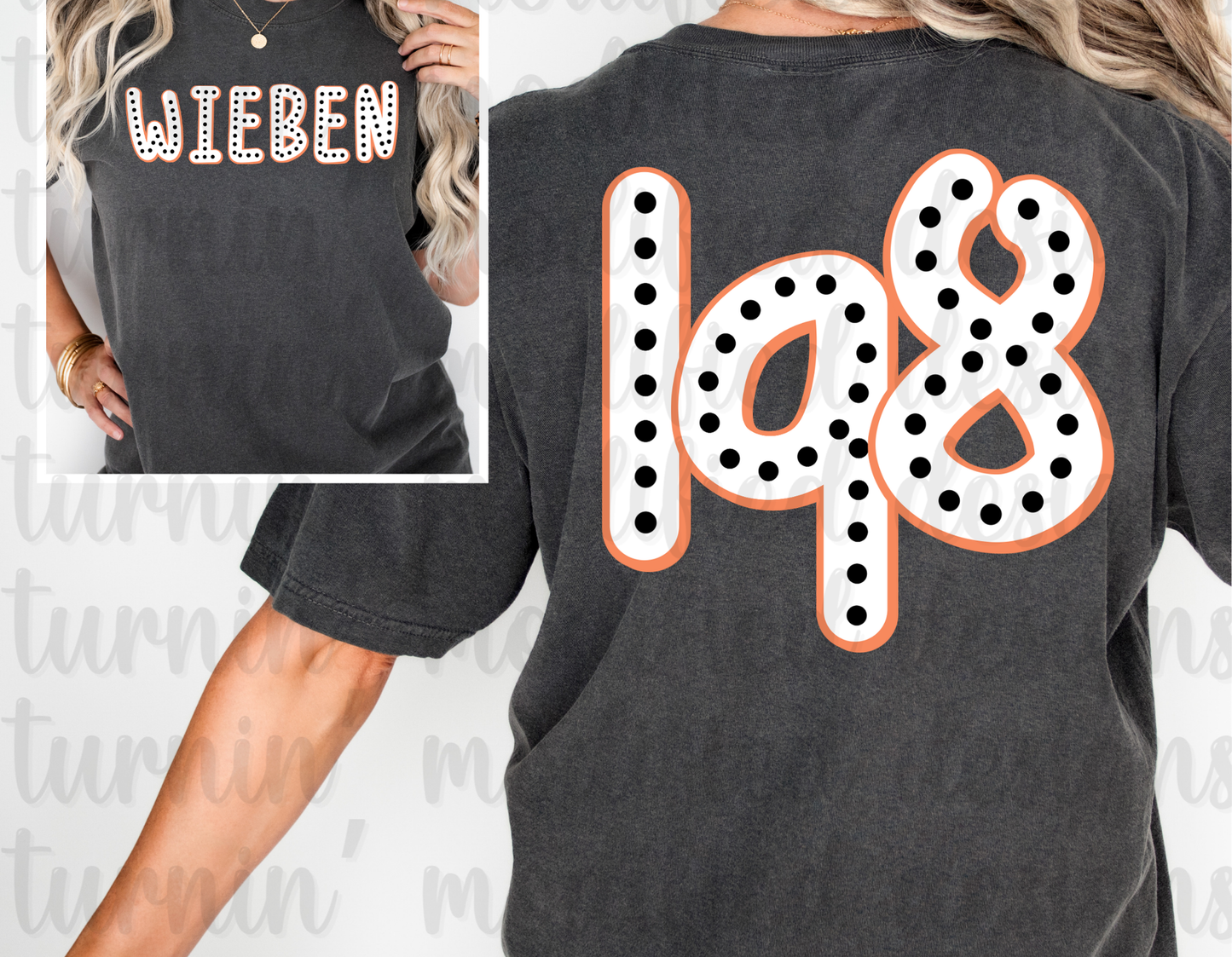 Custom Dot Numbers & Name