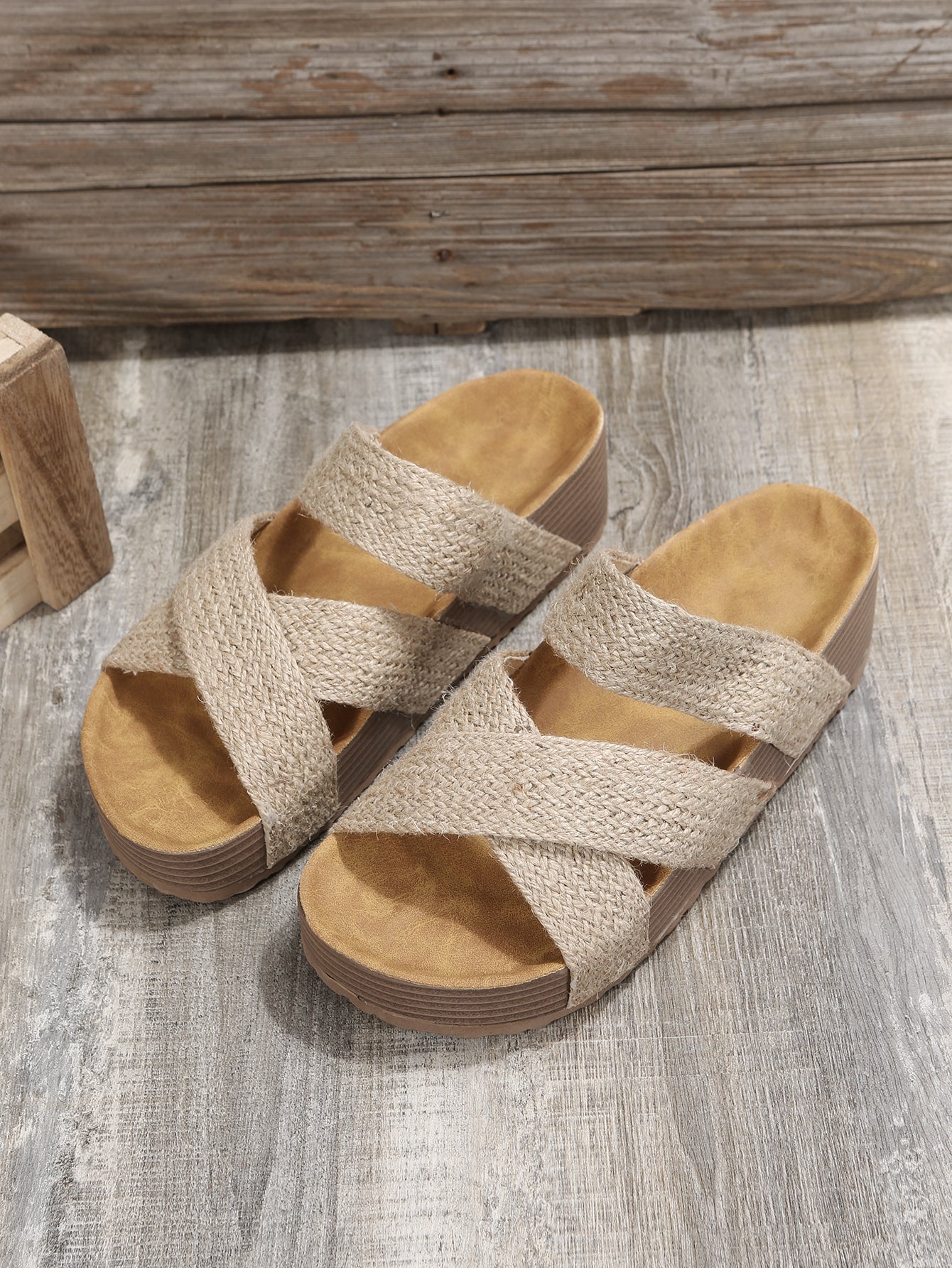 RTS: The Cross Over Slip on Sandal