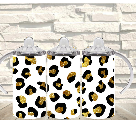 Leopard Print Sippy
